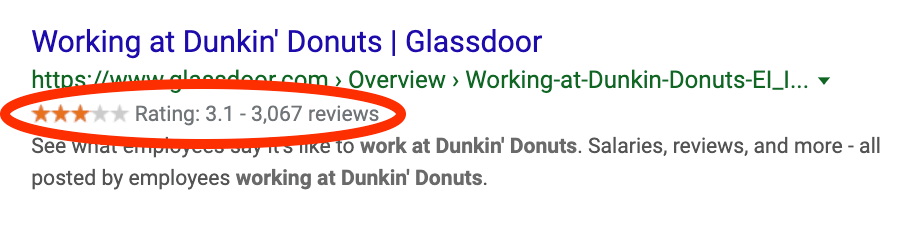 example of bad glassdoor review